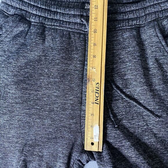 BROOKLYN CLOTH MFG CO Fleece Lined Jogger Sweatpants Tapered Leg Mens L Gray - Picture 9 of 11
